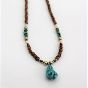 Native Jewelry - AUTHENTIC NAVAJO TURQUOISE JUNIPER BERRY NECKLACE Native Jewelry - AUTHENTIC NAVAJO TURQUOISE JUNIPER BERRY NECKLACE
